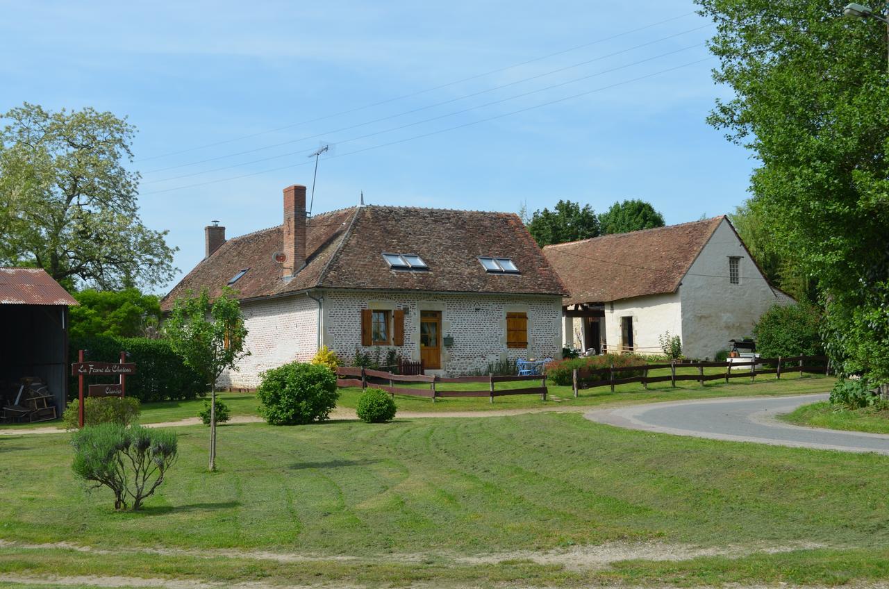 La Ferme Du Chateau Bed and Breakfast Tresnay Buitenkant foto